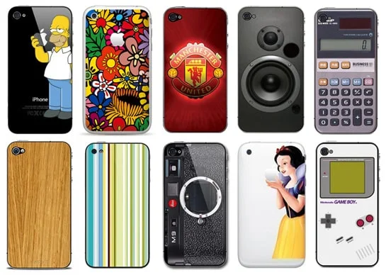 nalepky na iphone