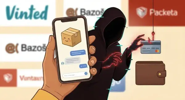 Podvody na bazároch (Vinted, Bazoš, Packeta): Ako rozoznať falošné odkazy a neprísť o peniaze