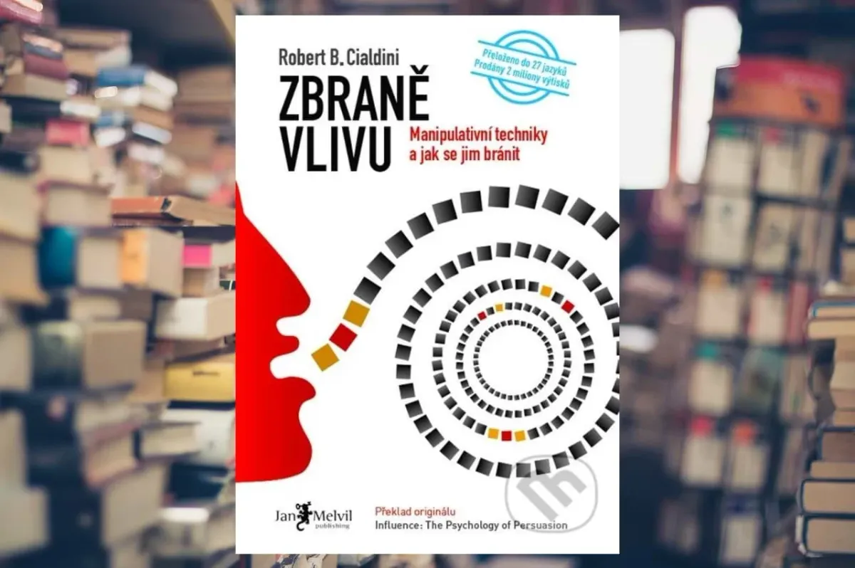Kniha Zbrane vlivu (Robert Caldini)