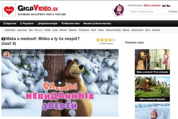 GigaVideo.sk - zbierame zábavné a zaujímavé videá